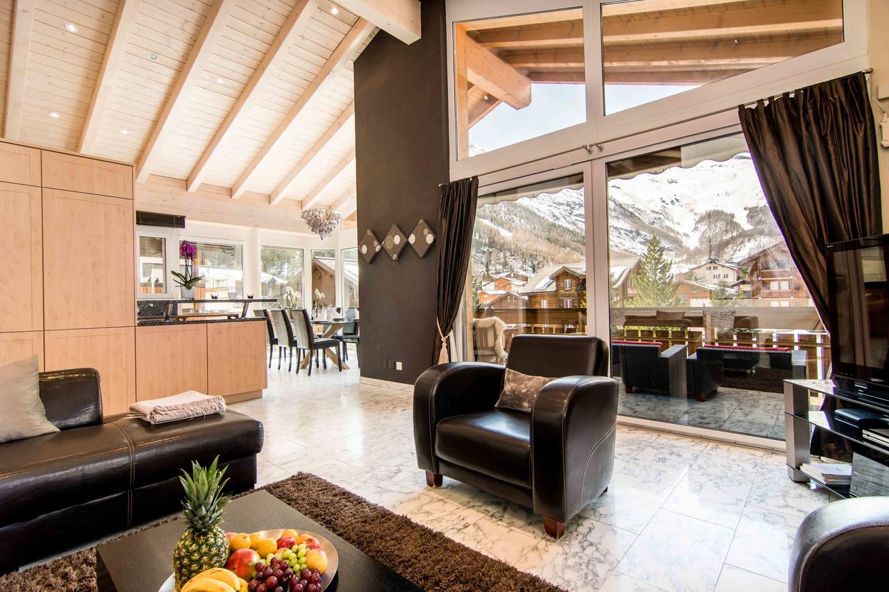 Chalet Sunshine Saas Fee المظهر الخارجي الصورة